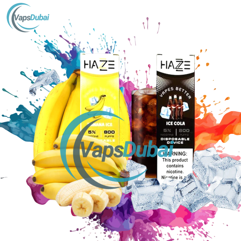 Haze Disposables Pod Device (50mg - 800 Puffs) in Dubai, UAE