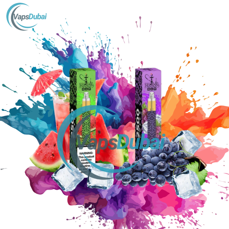 Hookah Bar Disposable Pods (2500 Puffs) in Dubai, UAE
