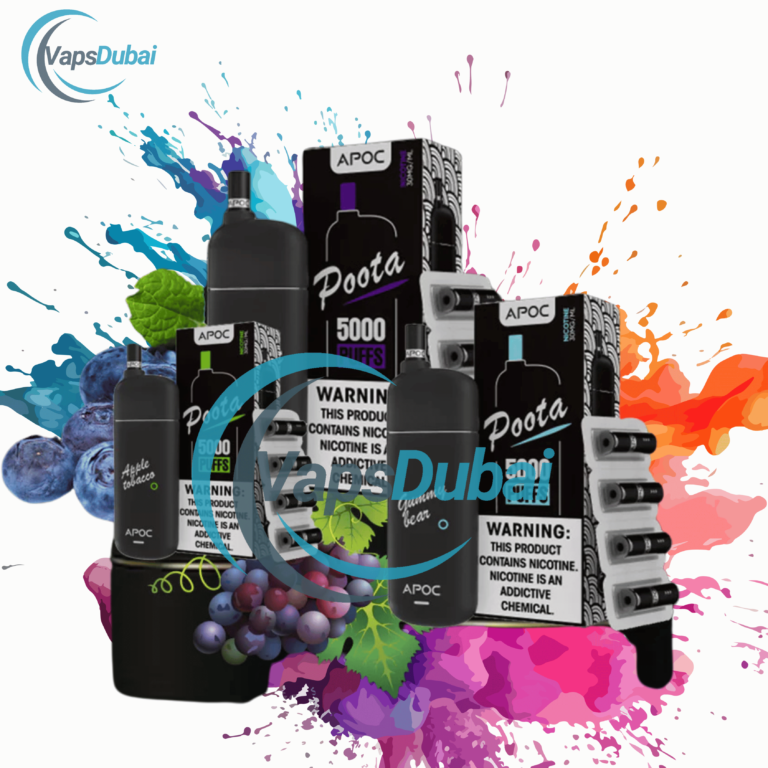 APOC - Poota 5000 Puffs Rechargeable Disposable Vape in Dubai, UAE