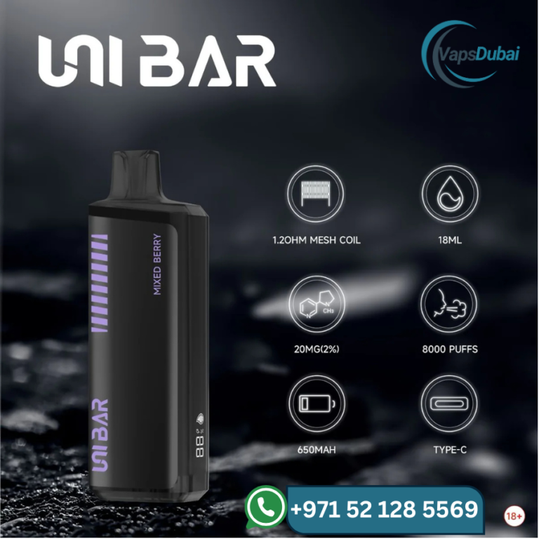 UNIBAR Disposable Vape 8000 Puffs