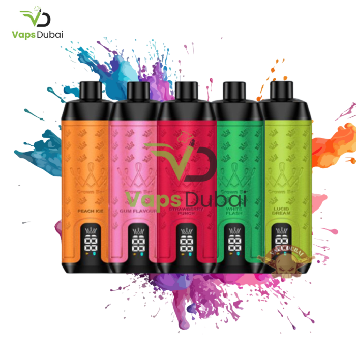 Al Fakher Crown Bar Pro Max Disposable Vape (15,000 Puffs) in Dubai, UAE