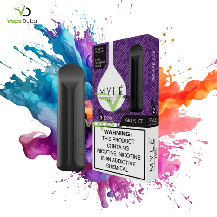 MYLE Mini Grape Ice Disposable Device