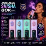 JNR Shisha Classic 80000 Puffs 20mg disposable vape in Dubai, UAE