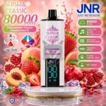 JNR Shisha Classic 80000 Puffs - Strawberry Peach Pomegranate in Dubai, UAE