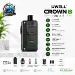 Uwell Crown B Pod Kit 1150mAh pod system