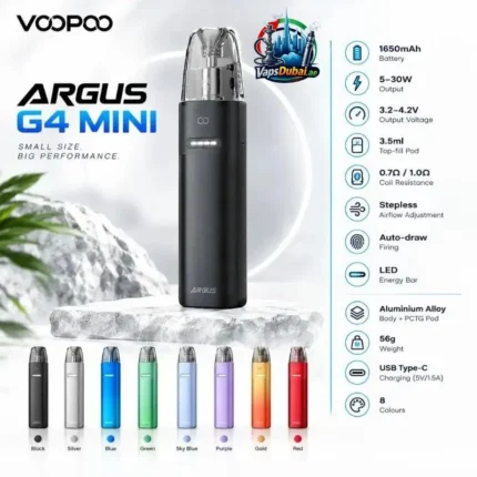 VOOPOO Argus G4 Mini Kit 1650mAh 30W Pod System in Dubai