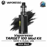 Vaporesso Target 100 Mod Kit 100W in Brick Black colour