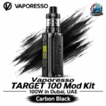 Vaporesso Target 100 Mod Kit 100W in Carbon Black colour