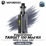Vaporesso Target 100 Mod Kit 100W in Leather Grey colour