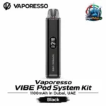 Vaporesso Vibe Pod System Kit 1100mAh in Black colour