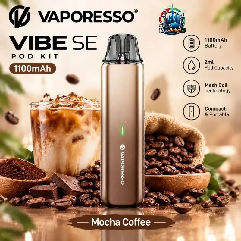 Vaporesso Vibe SE Pod Kit 1100mAh in Mocha Coffee