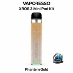Vaporesso XROS 3 Mini Pod Kit 1000mAh in Phantom Gold