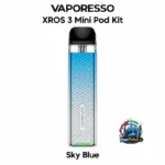 Vaporesso XROS 3 Mini Pod Kit 1000mAh in Sky Blue