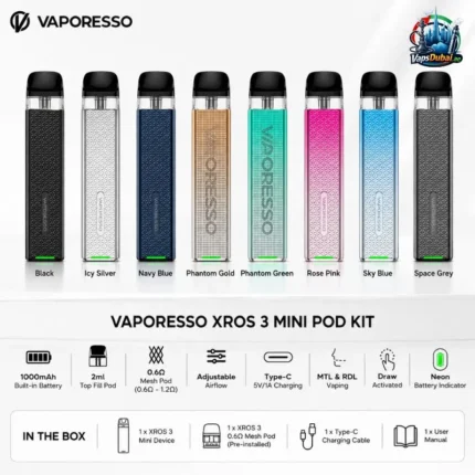 Vaporesso XROS 3 Mini Pod Kit 1000mAh