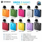 Vaporesso XROS 3 Nano Kit 1000mAh