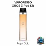 Vaporesso XROS 3 Pod Kit 1000mAh in Royal Gold