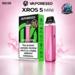 Vaporesso XROS 5 Mini Pod Kit 1500mAh in Rose Red