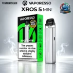 Vaporesso XROS 5 Mini Pod Kit 1500mAh in Titanium Silver