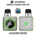 Vaporesso XROS 5 Nano Vape Kit 1600mAh in Damascus Silver