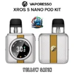 Vaporesso XROS 5 Nano Vape Kit 1600mAh in Yellow Satin
