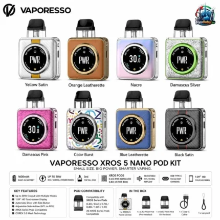 Vaporesso XROS 5 Nano Vape Kit 1600mAh