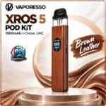 Vaporesso XROS 5 Pod Kit 1500mAh in Brown Leather