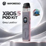 Vaporesso XROS 5 Pod Kit 1500mAh in Grey Leather