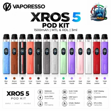Vaporesso XROS 5 Pod Kit 1500mAh