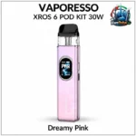 Vaporesso XROS 6 Pod Kit 1800mAh in Dreamy Pink