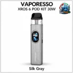 Vaporesso XROS 6 Pod Kit 1800mAh in Silk Gray