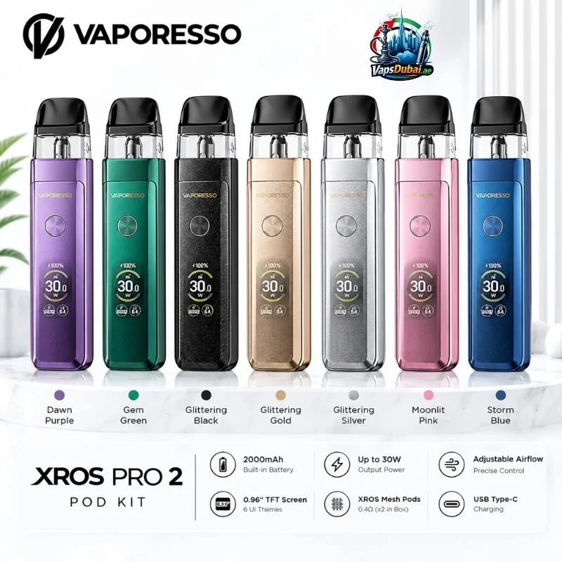 Vaporesso XROS Pro 2 Pod Kit 2000mAh in Dubai, UAE Vaporesso XROS Pro 2 Pod Kit 2000mAh