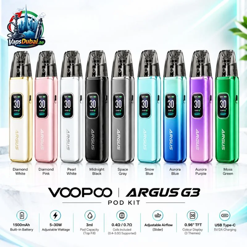 Voopoo Argus G3 Vape Kit 1500mAh in Dubai, UAE Voopoo Argus G3 Vape Kit 1500mAh product image