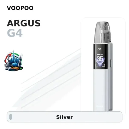 Voopoo Argus G4 Pod Kit 1650mAh in Silver color in Dubai UAE