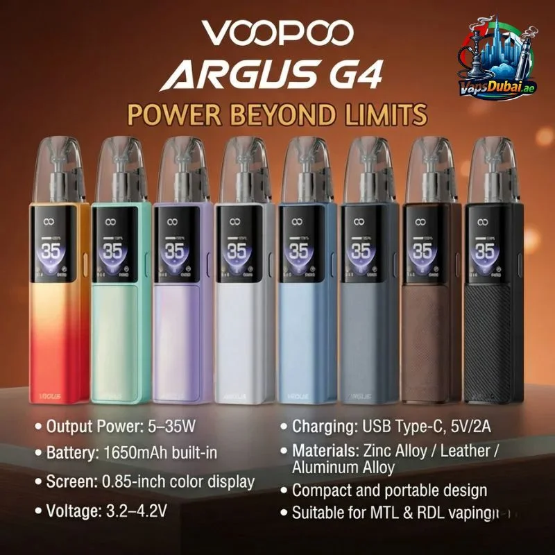 Voopoo Argus G4 Pod Kit 1650mAh product in Dubai UAE