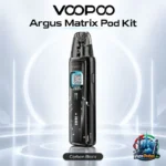 Voopoo Argus Matrix Pod Kit 1350mAh in Carbon Black color