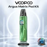 Voopoo Argus Matrix Pod Kit 1350mAh in Lake Green color