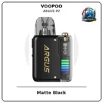 Voopoo Argus P2 Pod Kit 1100mAh in Matte Black color