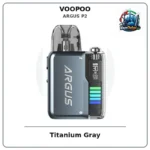 Voopoo Argus P2 Pod Kit 1100mAh in Titanium Grey color