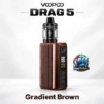 Voopoo Drag 5 Vape Kit 177W in Gradient Brown
