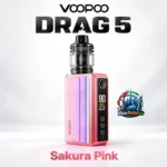 Voopoo Drag 5 Vape Kit 177W in Sakura Pink