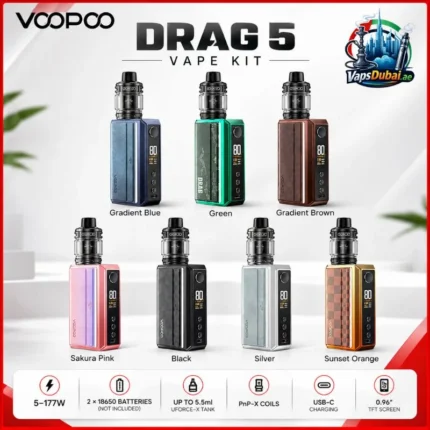 Voopoo Drag 5 Vape Kit 177W