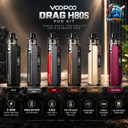 Voopoo Drag H80 S Pod Kit 80W