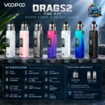Voopoo Drag S2 Pod Kit 2500mAh pod system