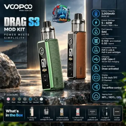 Voopoo Drag S3 Kit 3000mAh product image